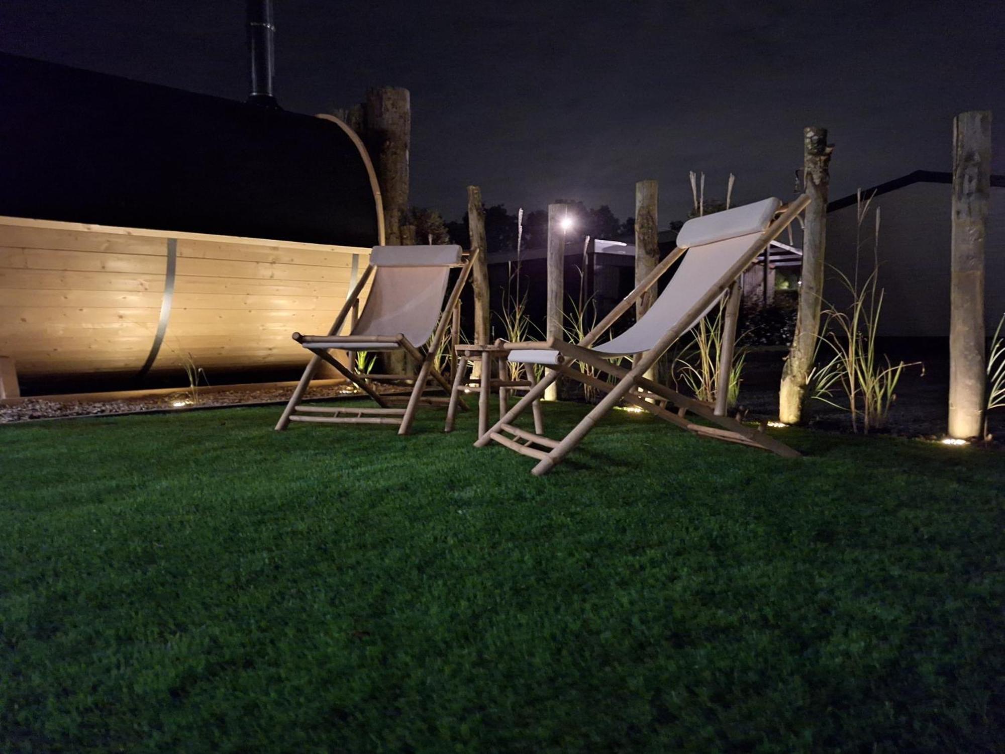 'Relax Lodge Sea' - Wellness Lodge In Zeeland - Private Sauna - Airco - Garden - Outdoor Swimming Pool - Free Wifi, Towels & Bed Linen Heinkenszand Kültér fotó