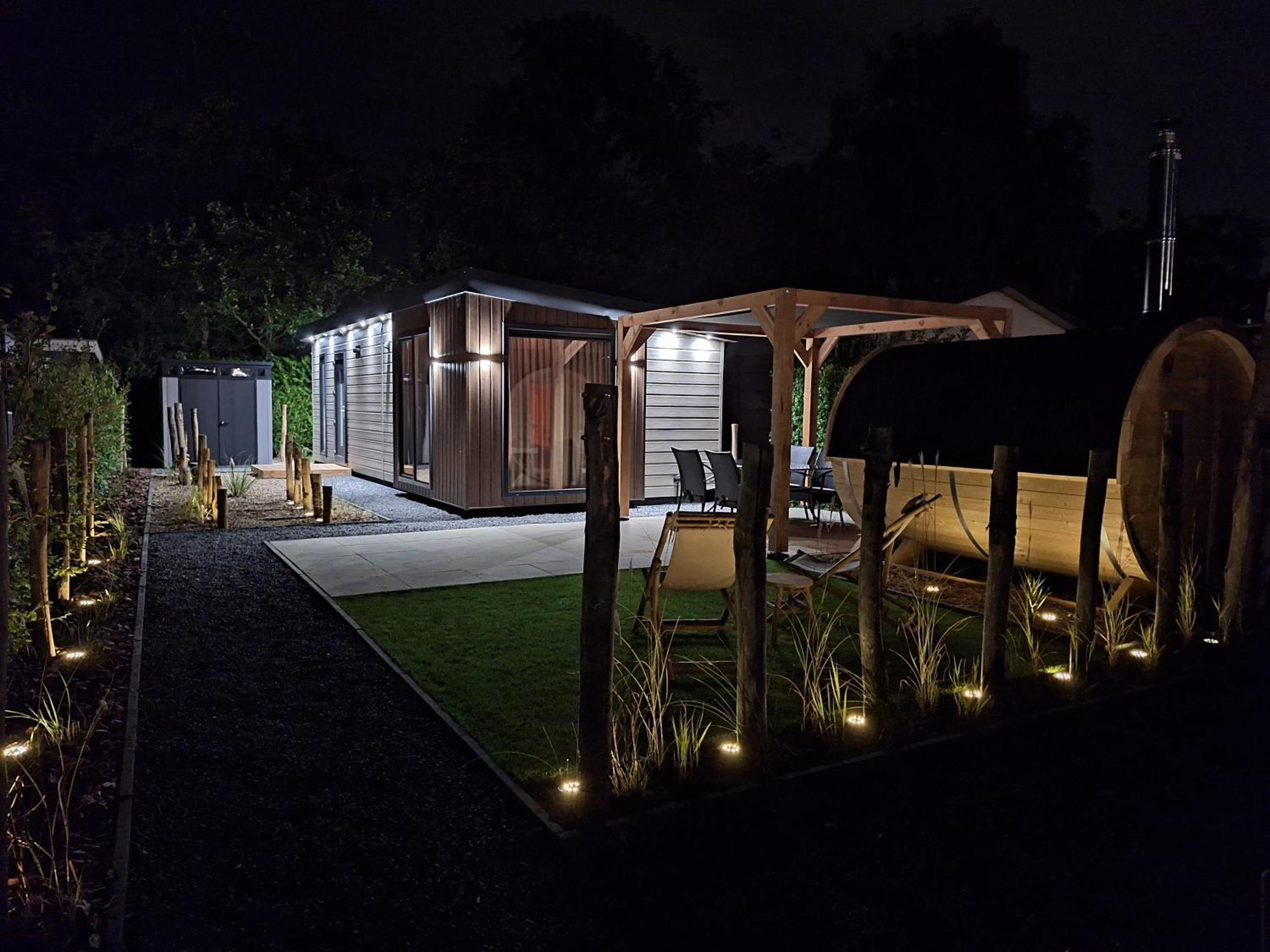 'Relax Lodge Sea' - Wellness Lodge In Zeeland - Private Sauna - Airco - Garden - Outdoor Swimming Pool - Free Wifi, Towels & Bed Linen Heinkenszand Kültér fotó
