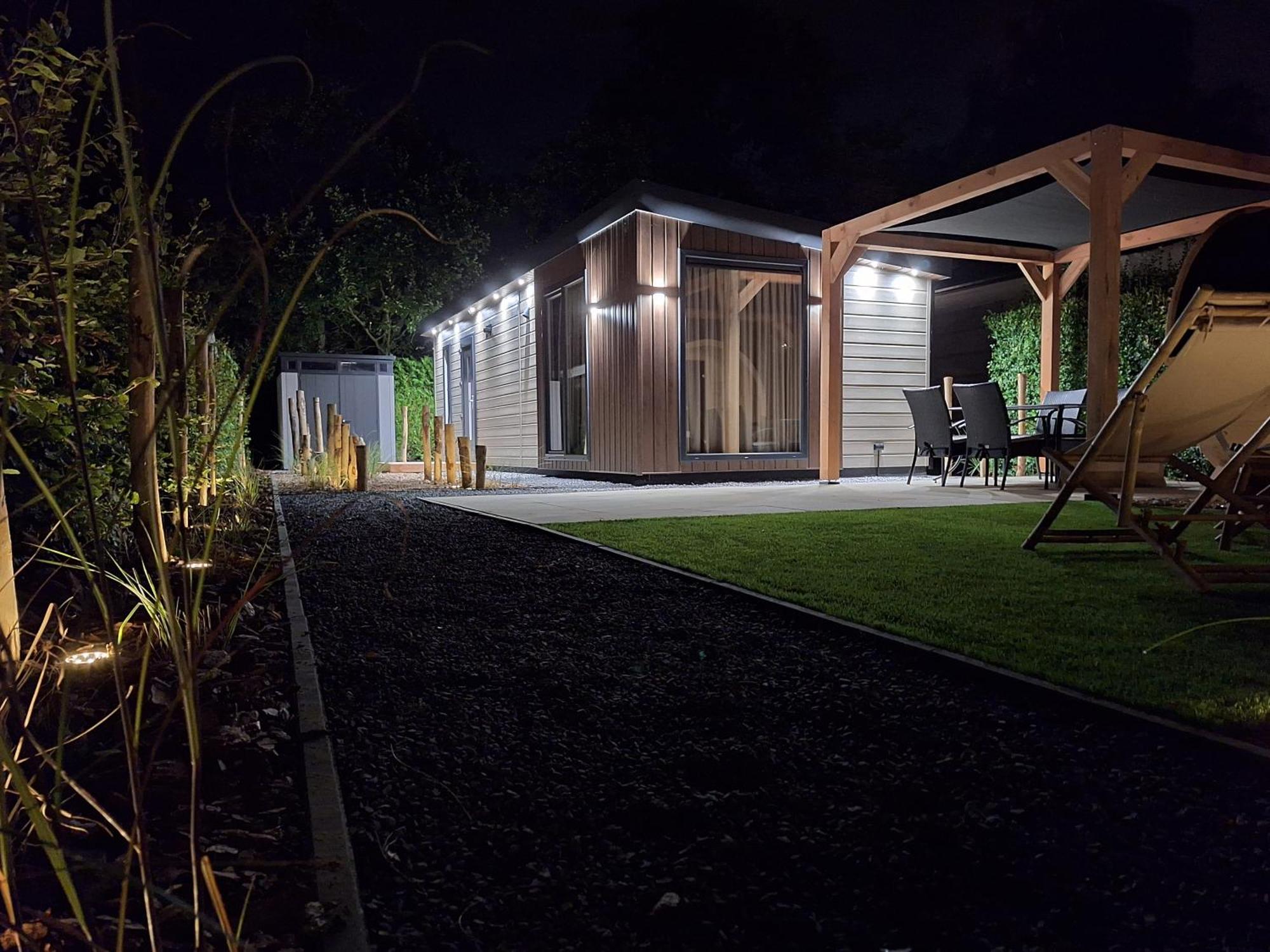 'Relax Lodge Sea' - Wellness Lodge In Zeeland - Private Sauna - Airco - Garden - Outdoor Swimming Pool - Free Wifi, Towels & Bed Linen Heinkenszand Kültér fotó